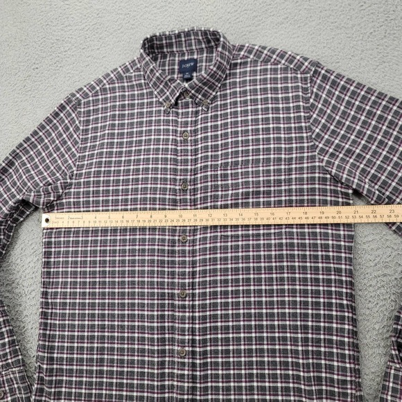 J.Crew‎ Shirt Mens Medium Multicolor Plaid Button Down Long Sleeve Classiccore - Picture 15 of 16